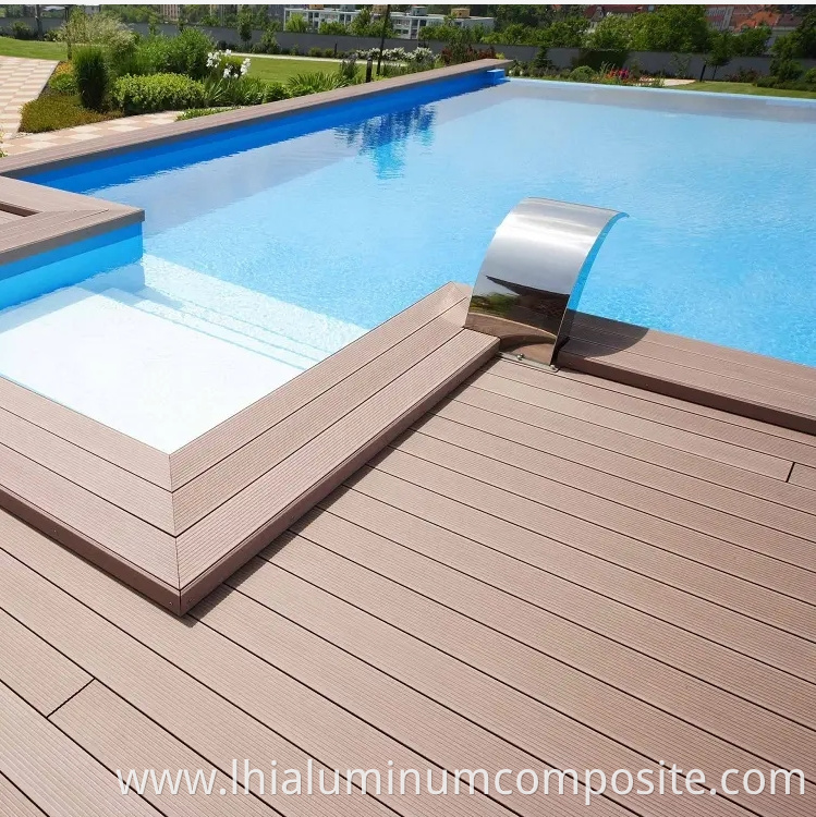 Wholesale Outdoor Wpc Boards composite Seamless Decking